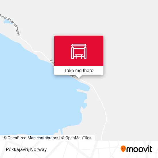 Pekkajávri map