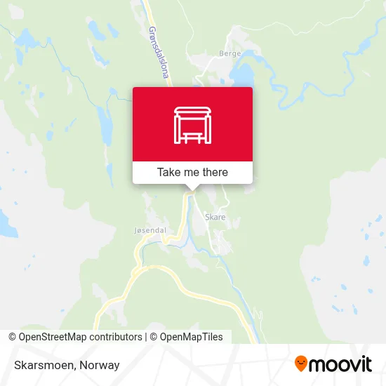 Skarsmoen map