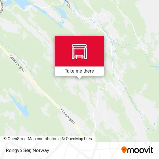 Rongve Sør map