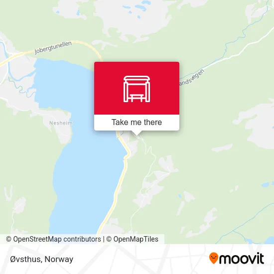 Øvsthus map