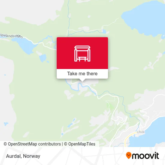 Aurdal map