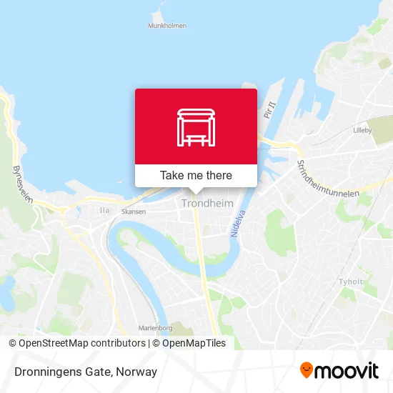 Dronningens Gate map