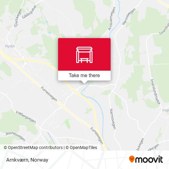 Arnkværn map