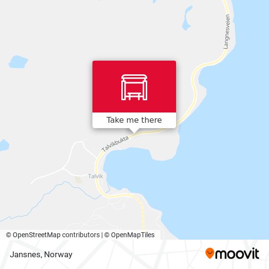 Jansnes map