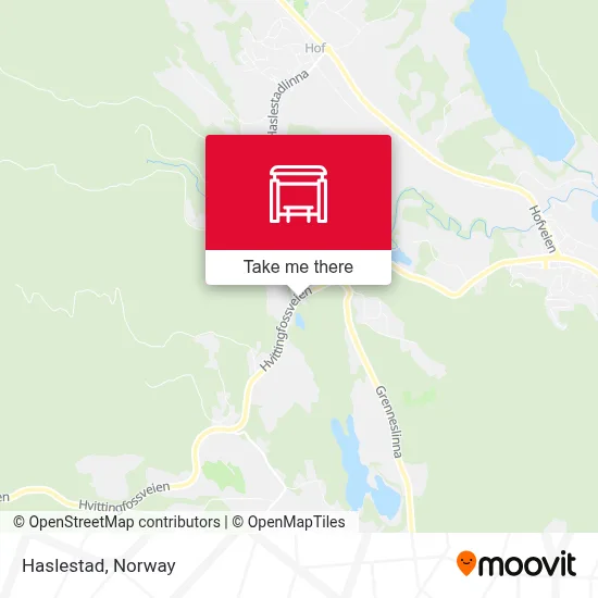 Haslestad map