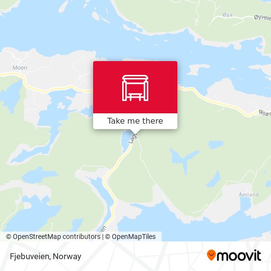 Fjebuveien map