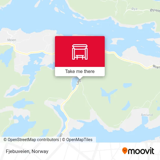 Fjebuveien map