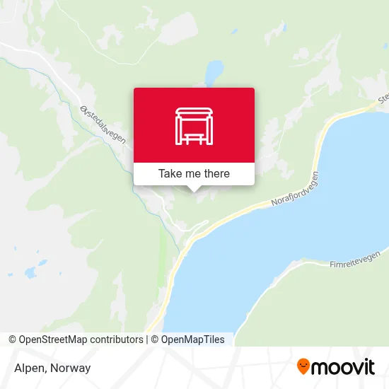 Alpen map