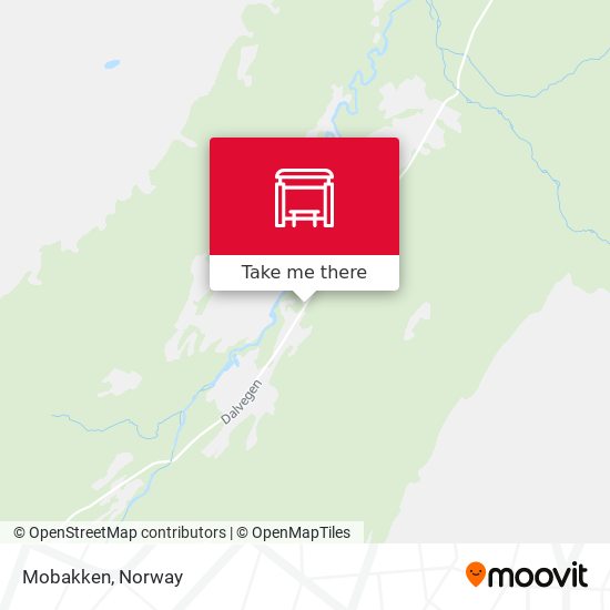 Mobakken map