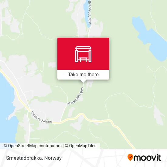 Smestadbrakka map
