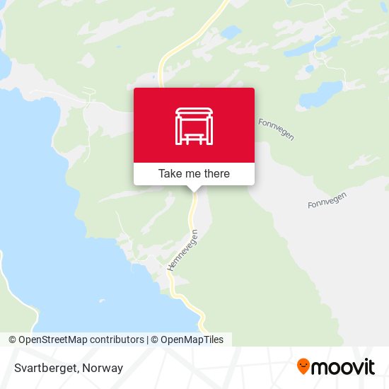 Svartberget map