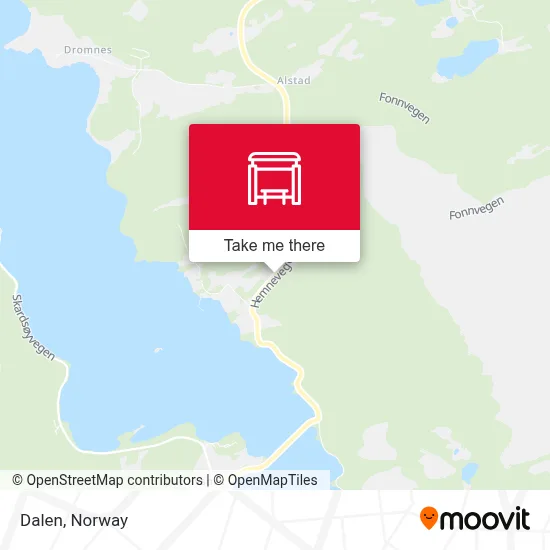 Dalen map