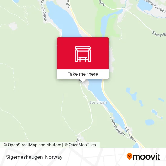 Sigerneshaugen map