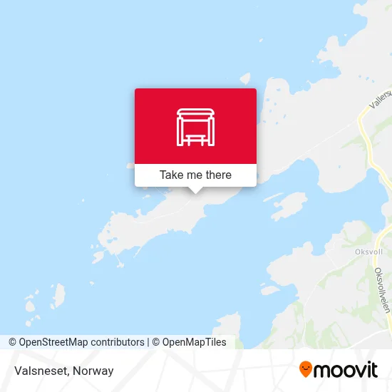 Valsneset map