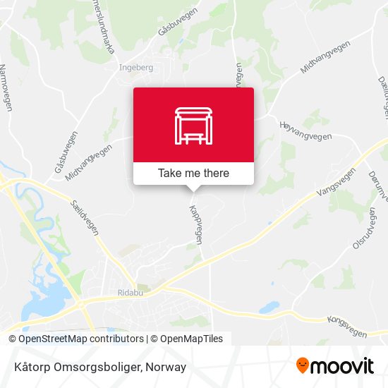 Kåtorp Omsorgsboliger map
