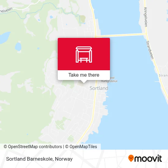 Sortland Barneskole map