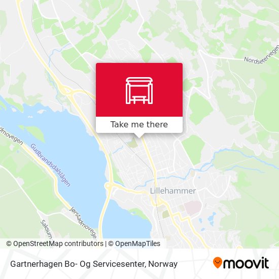 Gartnerhagen Bo- Og Servicesenter map