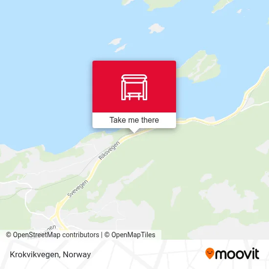 Krokvikvegen map