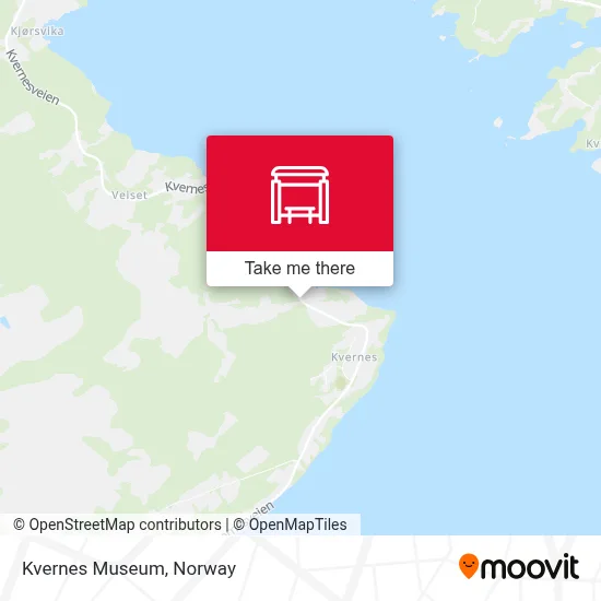 Kvernes Museum map