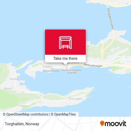 Torghallen map