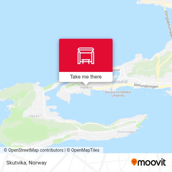 Skutvika map