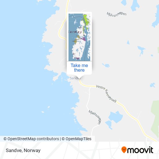 Sandve map