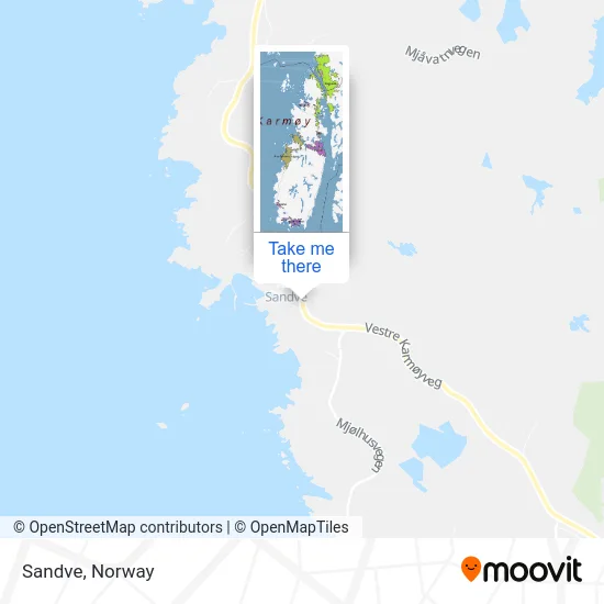 Sandve map