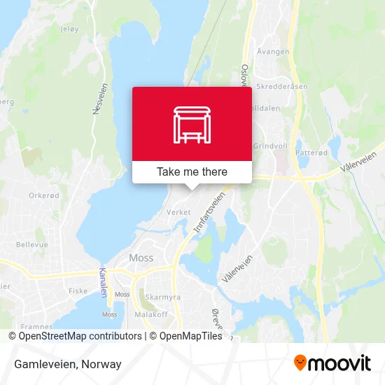 Gamleveien map