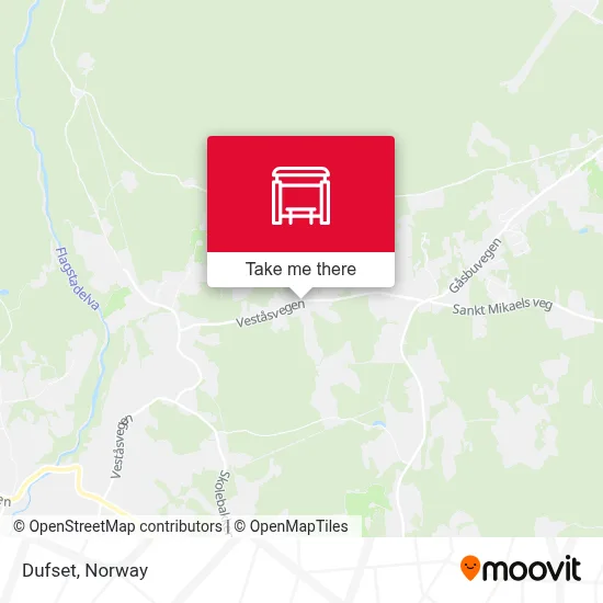 Dufset map