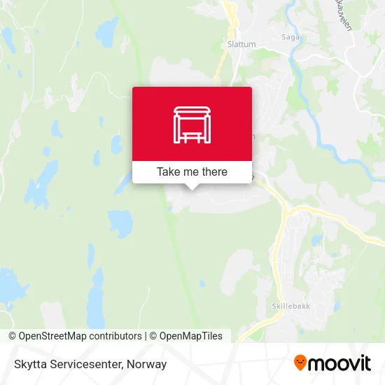 Skytta Servicesenter map