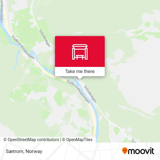 Sætrom map