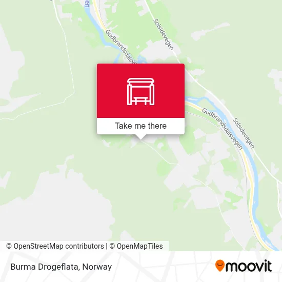 Burma Drogeflata map
