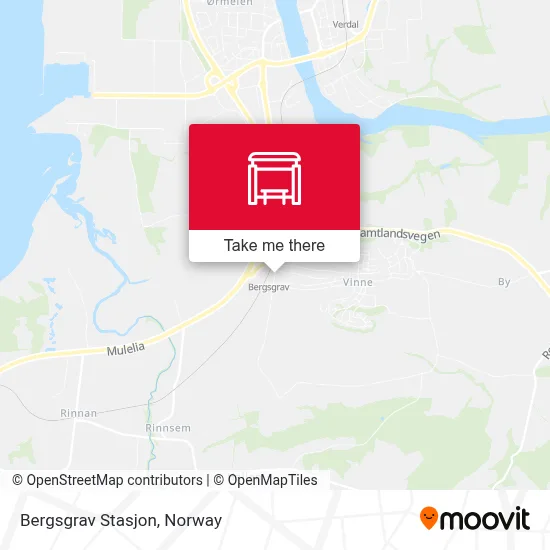 Bergsgrav Stasjon map