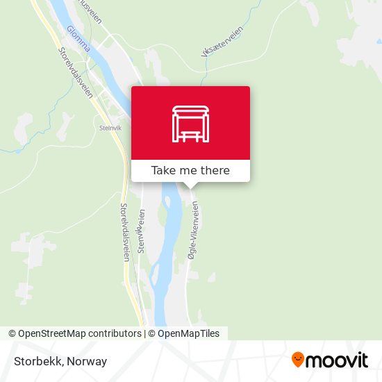 Storbekk map