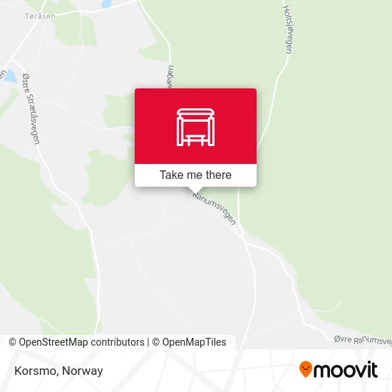 Korsmo map