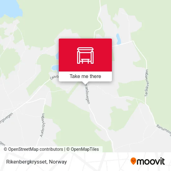 Rikenbergkrysset map