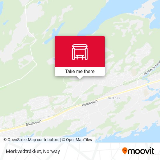 Mørkvedtråkket map
