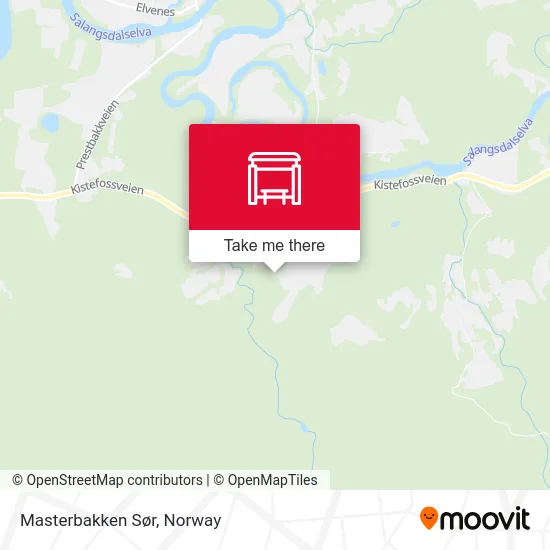 Masterbakken Sør map