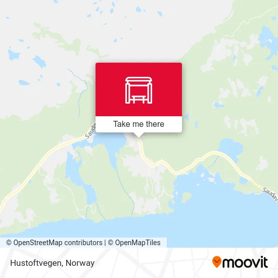 Hustoftvegen map