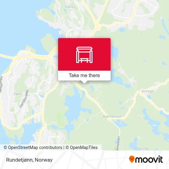 Rundetjønn map