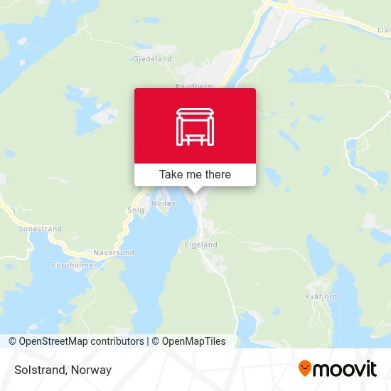 Solstrand map