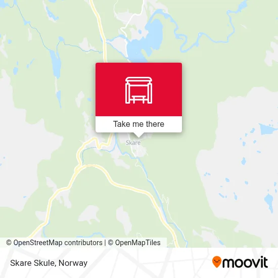 Skare Skule map