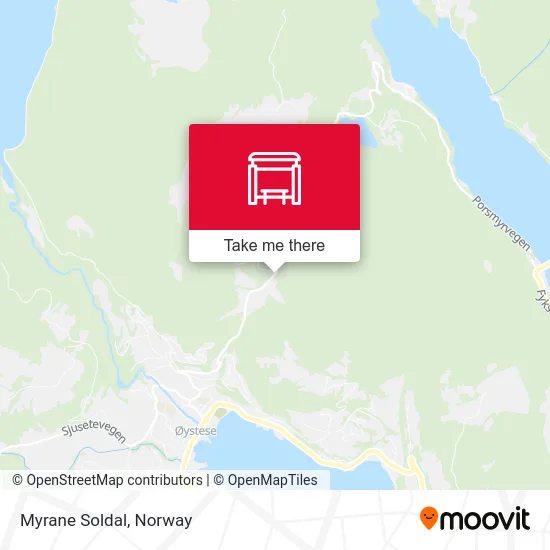 Myrane Soldal map