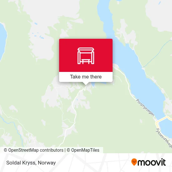 Soldal Kryss map