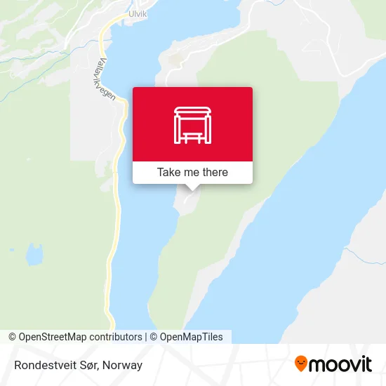 Rondestveit Sør map