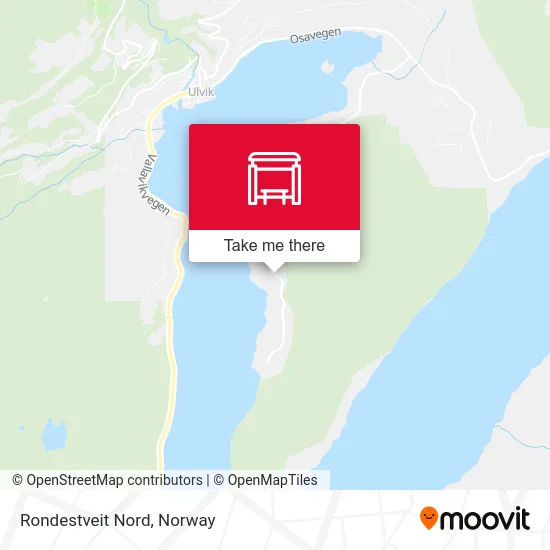 Rondestveit Nord map