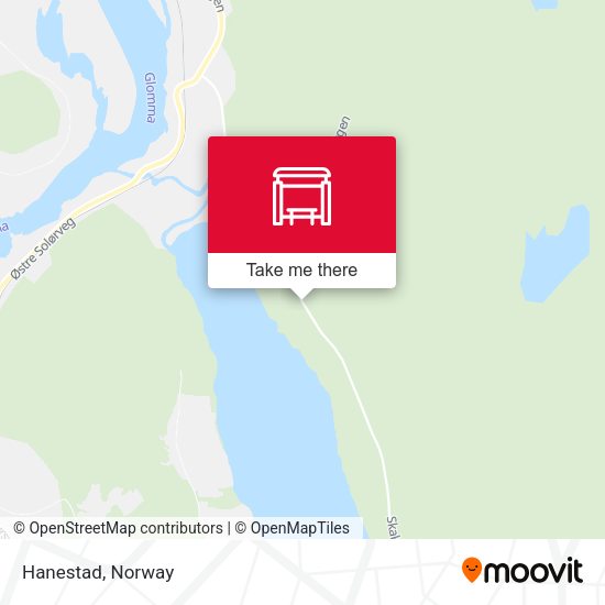 Hanestad map