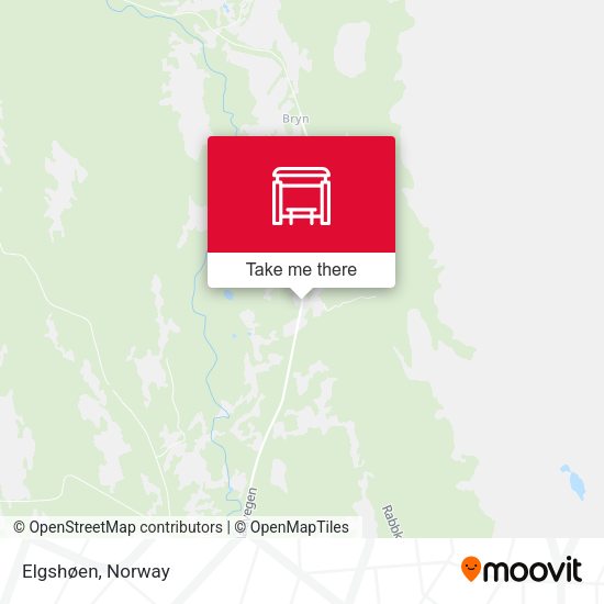 Elgshøen map