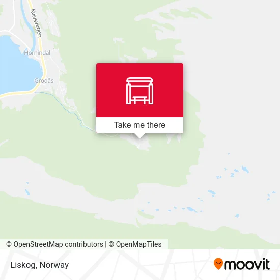 Liskog map