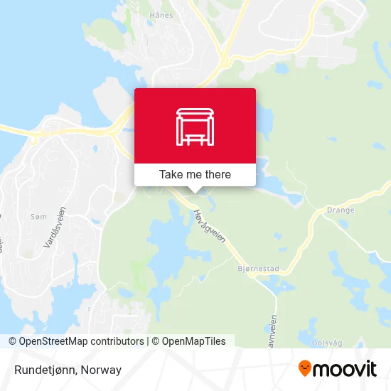 Rundetjønn map